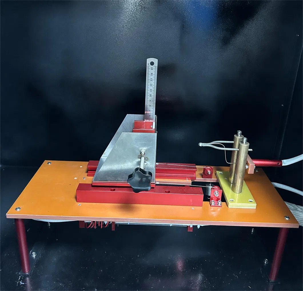 কীস্ট্রোক রাবার টেস্ট চেম্বার গ্লো ওয়্যার জ্বলন্ত উল্লম্ব জ্বলনযোগ্যতা পরীক্ষক 1