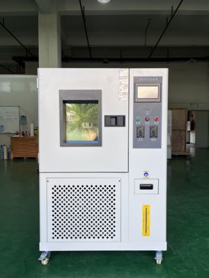 150L ওজোন বার্ধক্য পরীক্ষা চেম্বার রাবার প্লাস্টিক উপাদানের জন্য 0-100°C